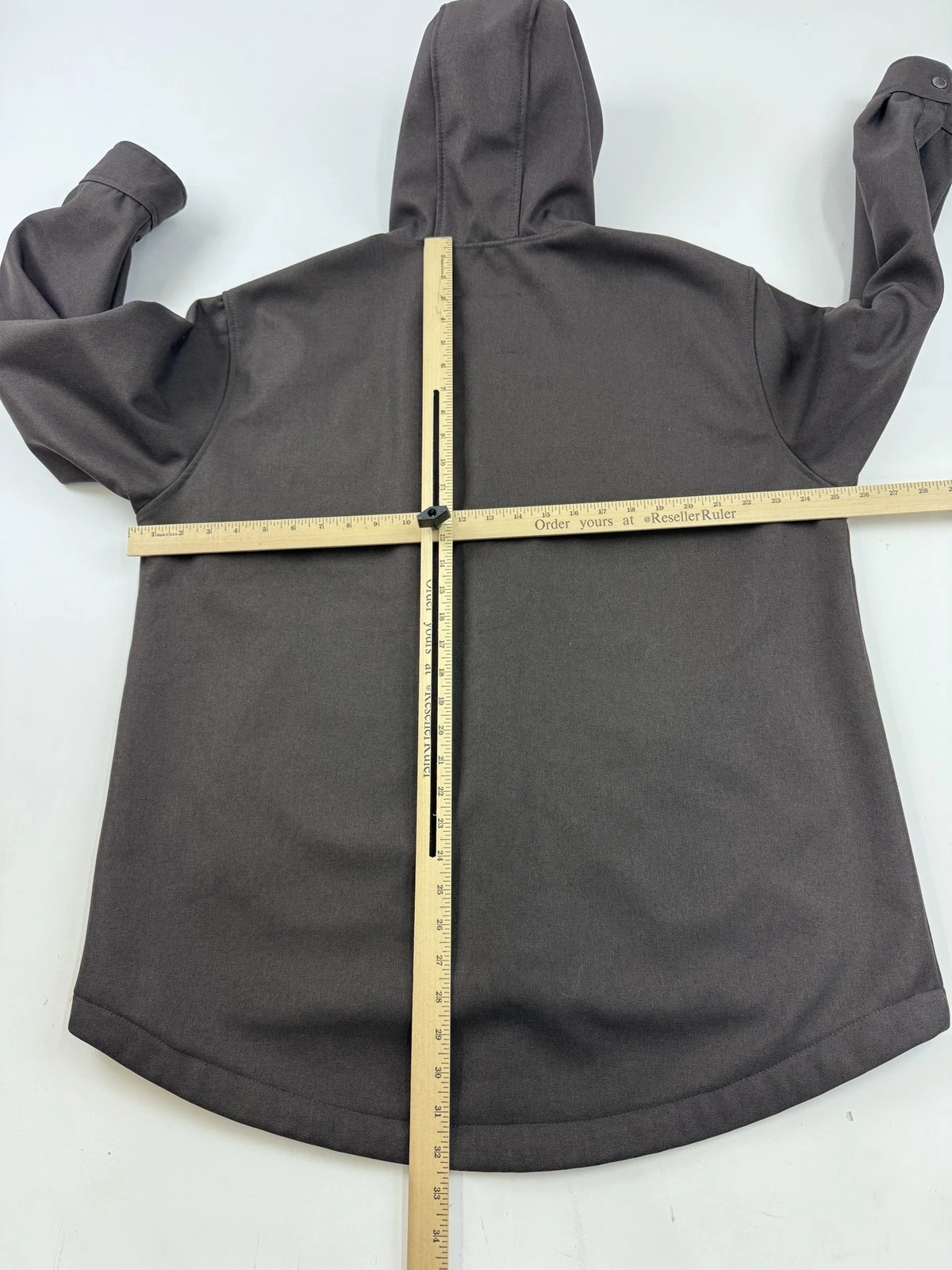 Bass Creek Outfitters Jacket Mens XL Brown Hooded Softshell Full Zip Parka Warm image 7