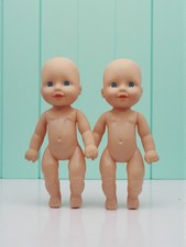 Vintage 1996 Cititoy 8 Baby Dolls Blue Eyes Bp023 Lot Of Two Preowned
