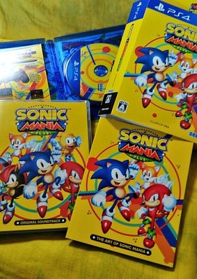 Limited PS4 Sonic Mania Plus + Soundtrack CD Artbook Japan via Limited PS4 Sonic Mania Plus + Soundtrack CD Artbook Japan via