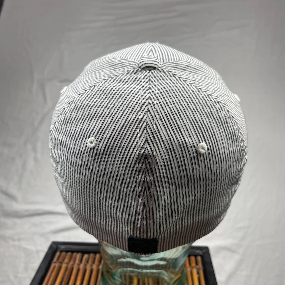 Gorra de Colección Alpinestars Para Hombre Pequeña Mediana Flexible Rayas Montar Motocross Y2K Foto 4 de 4