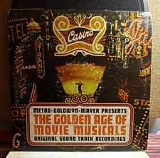 MGM Records Golden Age Of Movie Musicals 2xLP 12" 33 RPM SQBO-93890 + 3 poster