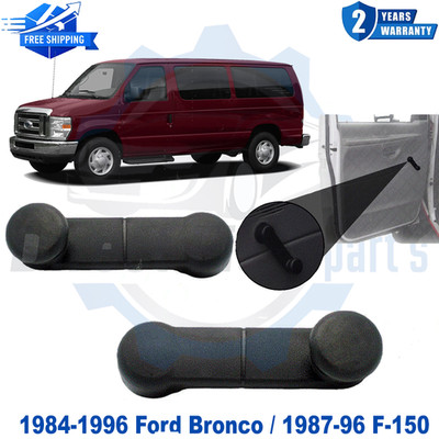 2 Inside Manual Window Crank Handles for 92-96 Ford Bronco F150 F250 F350 Truck