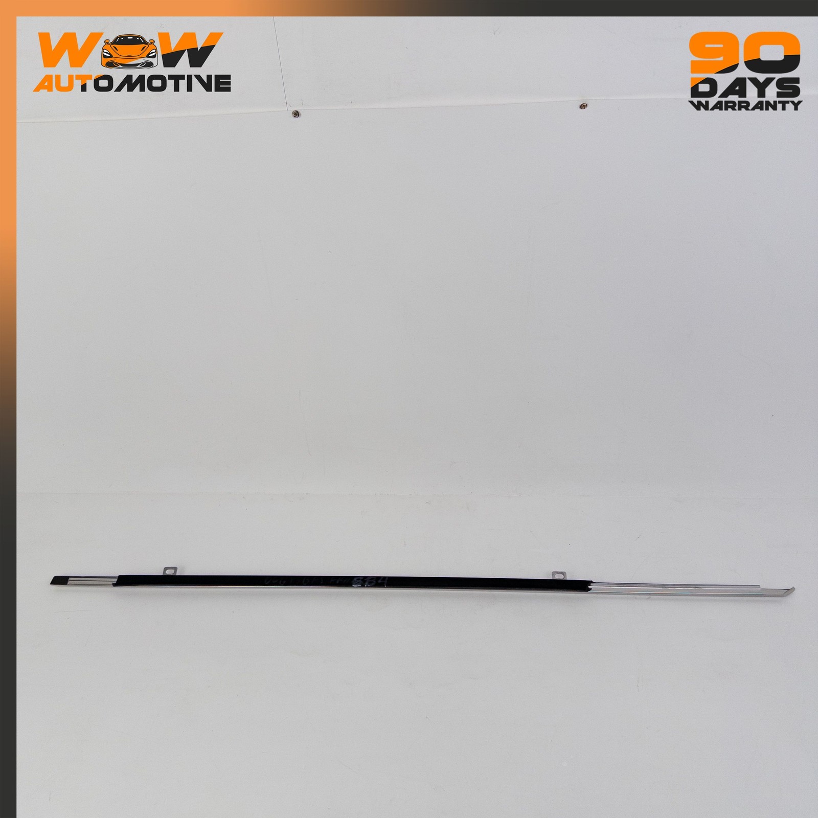 06-13 BENTLEY CONTINENTAL FLYING SPUR SEDAN FRONT RIGHT WINDOW MOLDING TRIM OEM