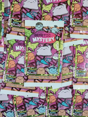 #ad Genetic Mystery 1st Print Booster Pack After Skool Hobby Series 2 SEALED 4 Cards $29.99