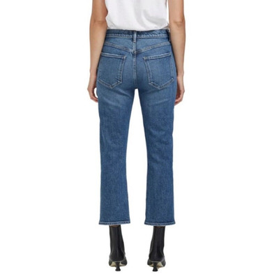 AGOLDE Riley High Rise Straight Crop Jean in Transfer Women's 24
