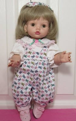 Vint 1995 Baby So Beautiful 14'' Doll Sultry BSB Playmates Brown Eye Dark Blonde
