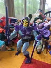 VTG 1983 He-Man Motu Battle Armor Skeletor Soft Head plus accessories