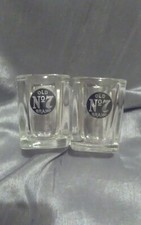 jack daniels old no 7 Shot glass Pair