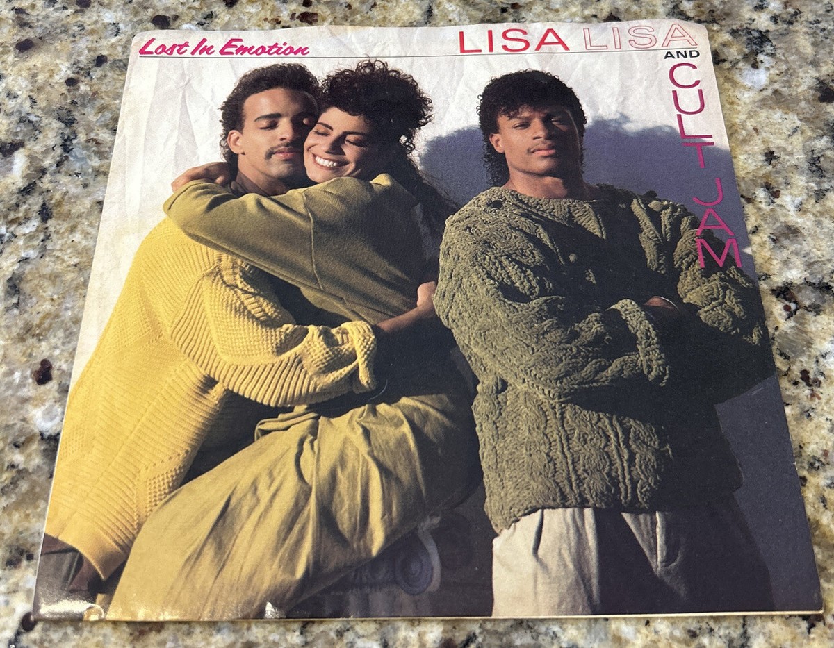 LISA LISA CULT JAM- LOST IN EMOTION 45RPM 7” 1987 Columbia 38