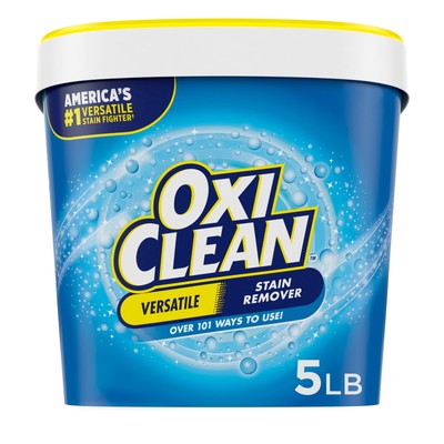 OxiClean Versatile Home and Laundry Stain Remover Powder, 5 Lb Chlorine-free