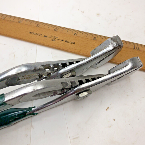 2-Vintage Diamond Diamalloy HL112P & HL112 Tongue Groove Joint Pliers Set (USA) - Picture 24 of 24