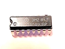 HD14049UBP "Original" Hitachi 16P DIP IC 1  pc