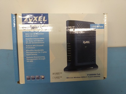 Zyxel P- 660HN-TxA Router - Picture 2 of 4