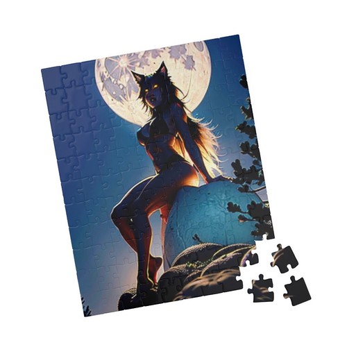 Werfrau, Werwolf Frau Puzzle (110, 252, 500, 1014 Teile) - Bild 1 von 5