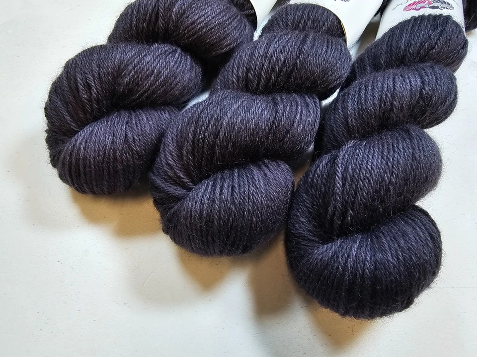 Corriedale DK Gewichtsgarn, 100g, CHARCOAL - Bild 4 von 4