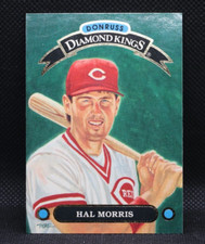 Hal Morris - 1992 Donruss Diamond Kings #DK-19 