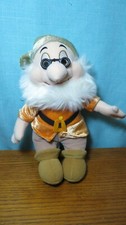 Disney Snow White Doc The Dwarf Plush 10"