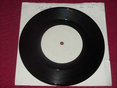 Steve Booker: Lean On Me 7'' EX+ White Label