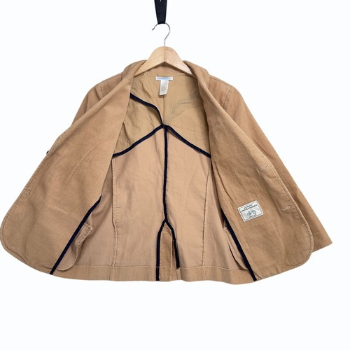 Janie & Jack Boys Size 10 Tan Corduroy Blazer Jacket Elbow Patches - Picture 4 of 8