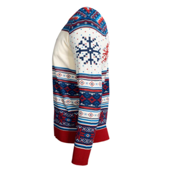 Womens Top Gun Fighter Jet Nintendo Game Ugly Christmas Sweater Holiday Pullover image 6