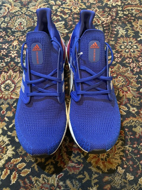 adidas UltraBoost 20 Royal Blue Scarlet 