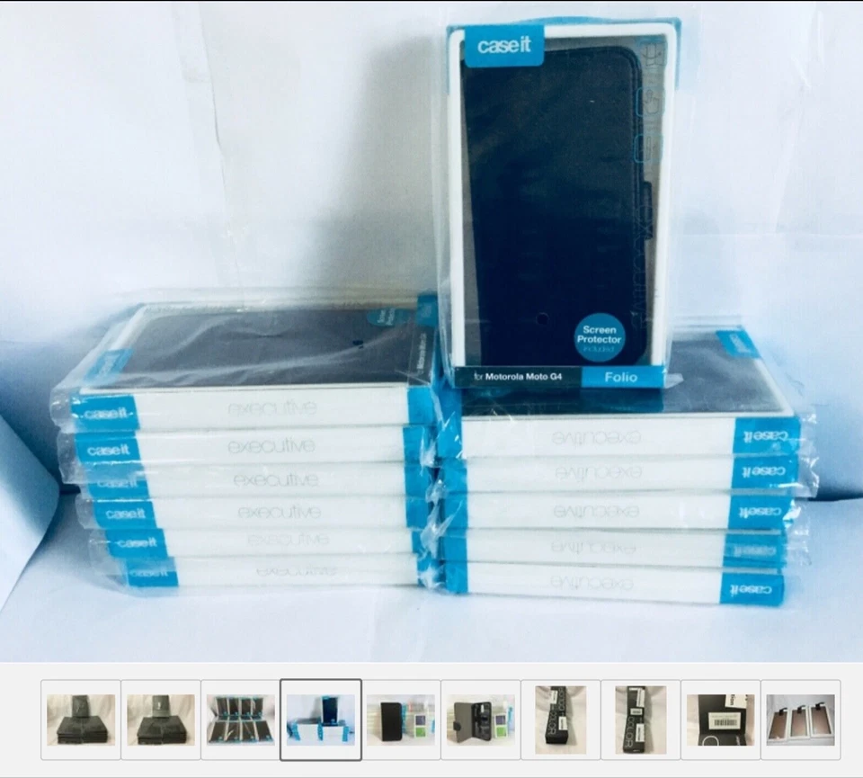 38 Lotes 13x ELTD Huawei MediaPad M3 Capa 25x Capa Folio Motorola Moto G4 - Imagem 2 de 4