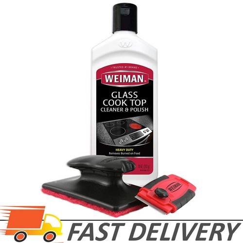 Glass Ceramic Stove Top Cooktop Surfaces Cleaner Scraper Cleaning And