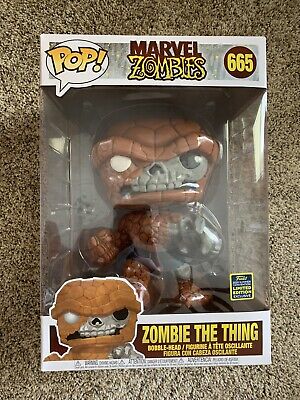 Funko Pop Zombie the Thing 10 Inch #665 Marvel Zombies SDCC Shared | eBay