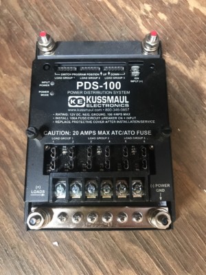 Kussmaul PDS-100 Power Distribution System 390-5711-0 Rev 000 NEW