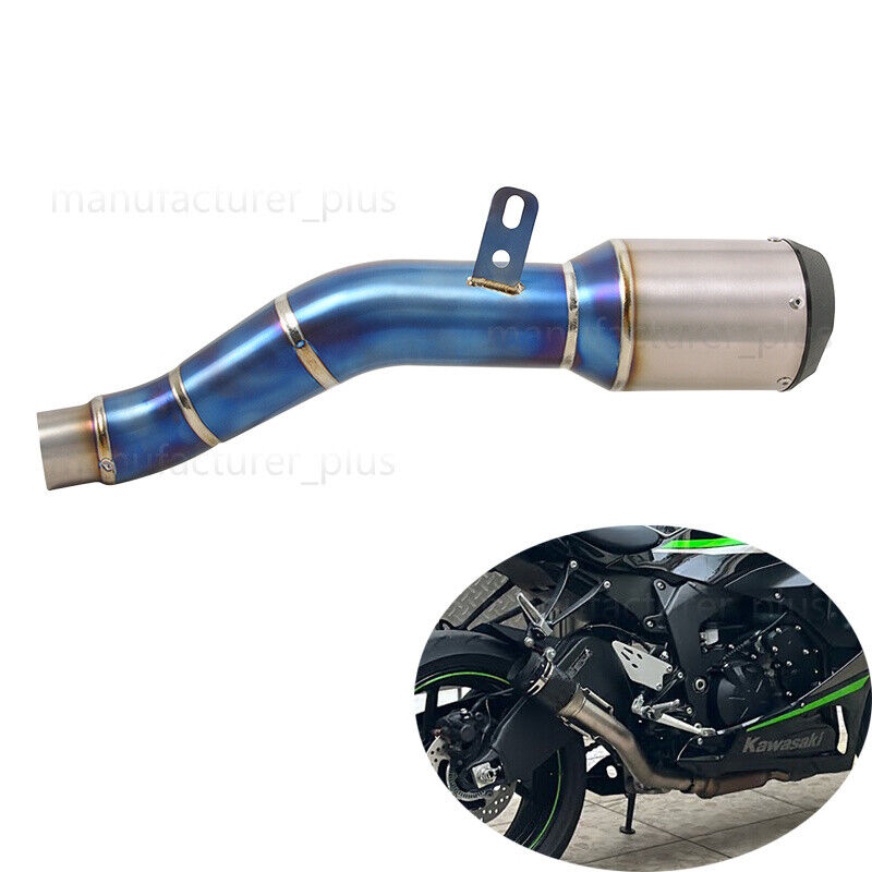 For Kawasaki Ninja ZX6R ZX636 2023-2025 Exhaust System Mid For Kawasaki Ninja ZX6R ZX636 2023-2025 Exhaust System Mid