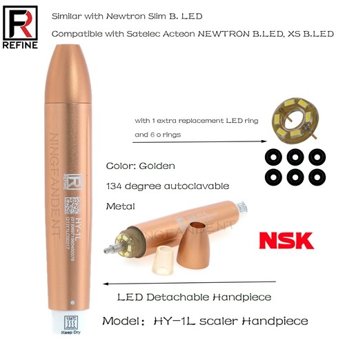 NSK Refine APT PTX Dental Piezoescalador Pieza de Mano Flujo de Aire Pieza de Mano XP-1 para EMS - Imagen 13 de 40