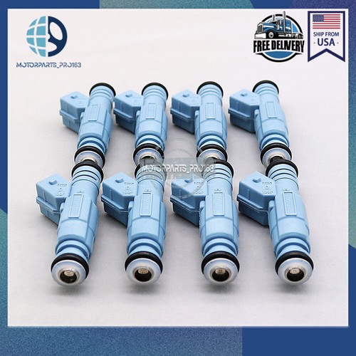 Set(8) Fuel Injectors For 1996-99 Dodge RAM 1500 2500 3500 5.2L 5.9L #0280155715 - Picture 2 of 8