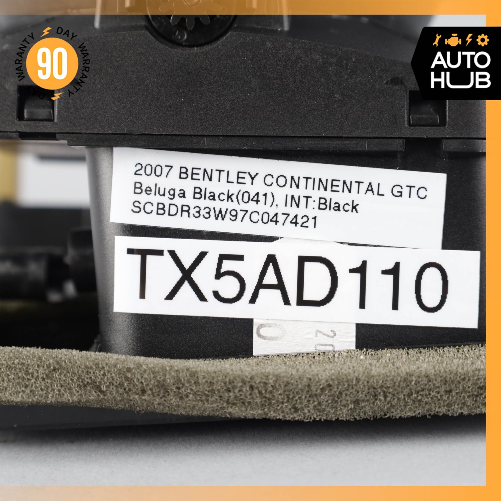 Bentley Continental GTC GT Dash AC A/C Air Vent Grill Right Side OEM 52k