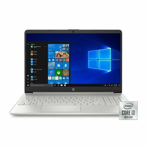 HP 15-dy1024wm 15.6 inch (128GB, Intel Core i3 10th Gen., 1.20GHz, 4GB) Notebook/Laptop - Natural Silver - 1W830UA#ABA
