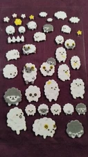 Sheep #2 Sticker Sheet Stationery -NEW