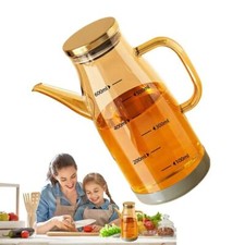 Oil Dispenser Glass Oil Bottle For Cooking Kitchen High Temperature Resistant UK
