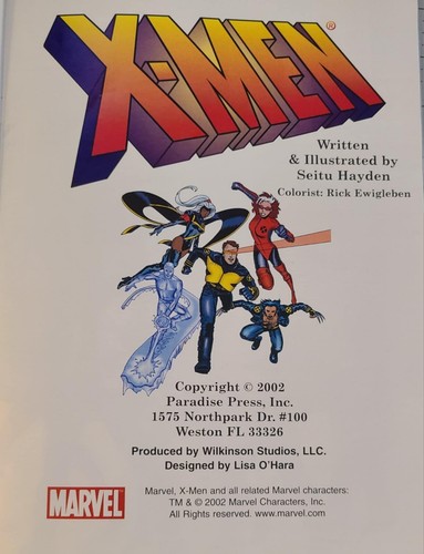 Vintage Marvel Stickers X-Men Sticker Book Paperback Superhero Comic 2002 NEW - Picture 2 of 6