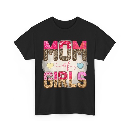 Mom of Girls T-Shirt Mother Mum Parent Dearest Tee Unisex Soft Cotton Shirt - Picture 8 of 21
