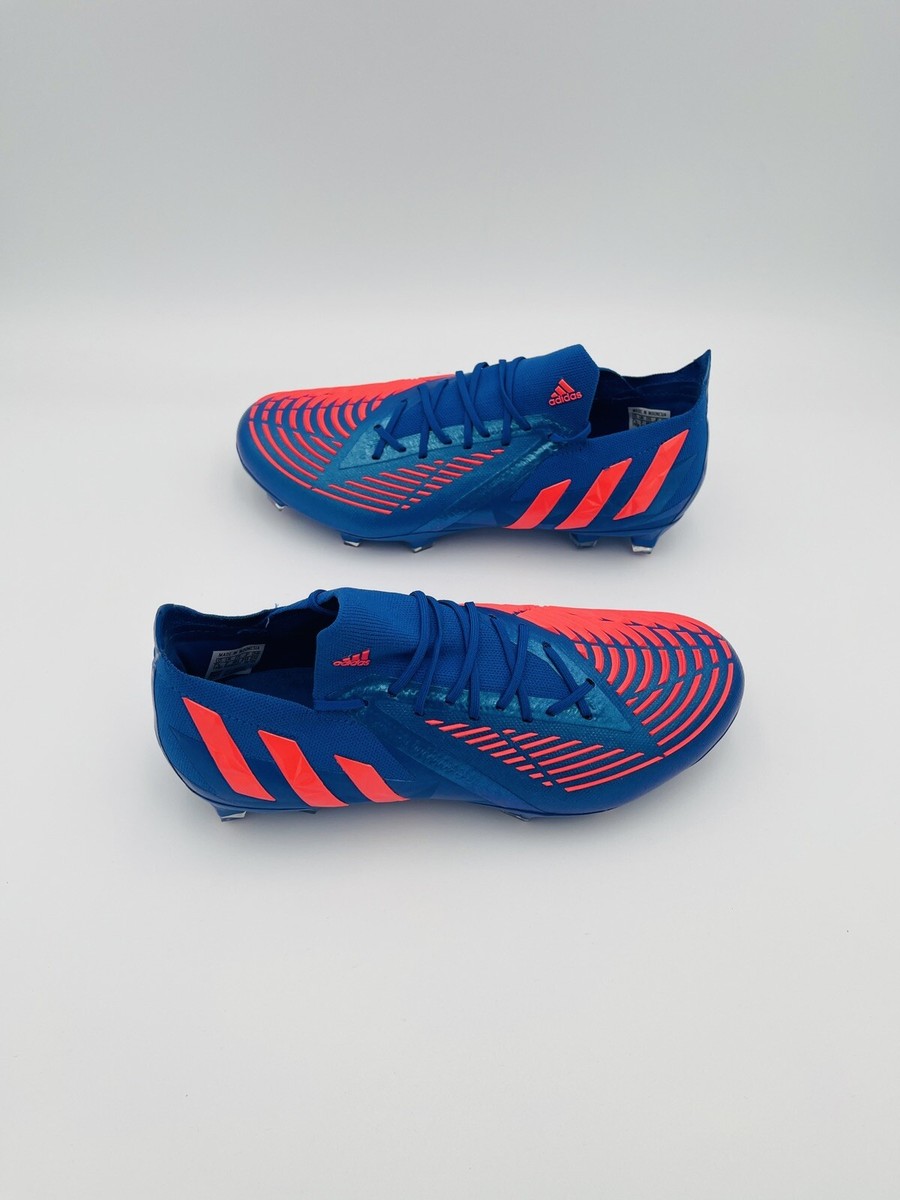 Adidas Predator Edge.1 Low FG H02954 Blue Red Mens Soccer