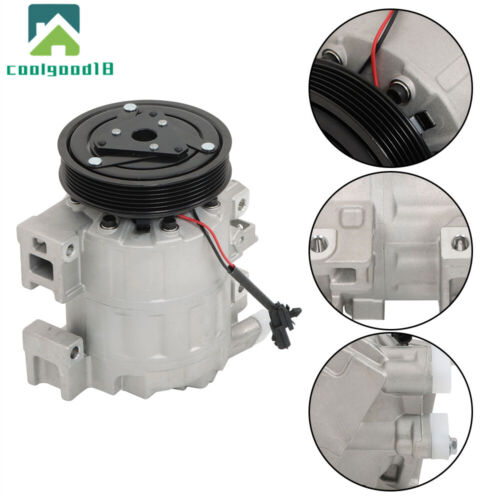 AC Compressor w/clutch For 2007-2011 2012 Nissan Altima Sentra 2.5L Co 10886c - Foto 3 di 16