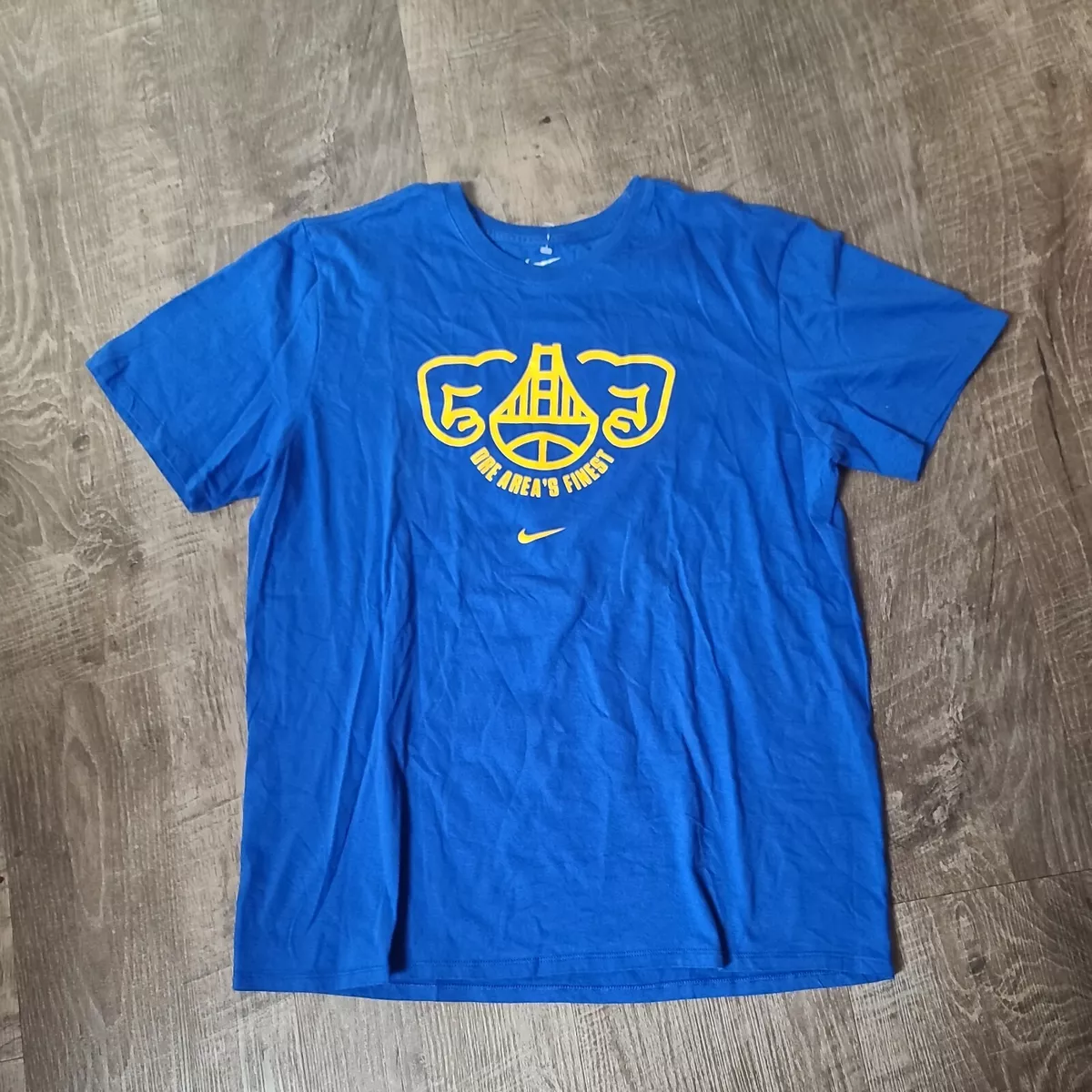 Draymond Green 23 Nike Golden State Warriors Shirt blue Dray Area Finest xl