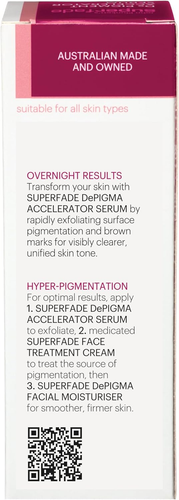 'S Superfade De Pigment Accelerator Serum - Reduces Surface Discolouration & Mil - Picture 3 of 4