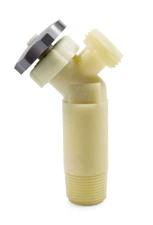 Camco 11523 3/4" Plastic RV Water Heater Drain Valve with 2-1/2" Shank