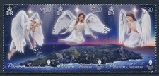 Pitcairn Islands 2019 - Christmas, Angels over the Pitcairns - Strip of 3 - MNH