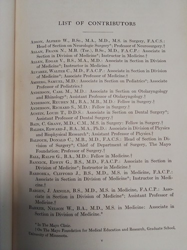 1932 Collected Papers of the Mayo Clinic and The Mayo Foundation Volume XXIII - Picture 6 of 10