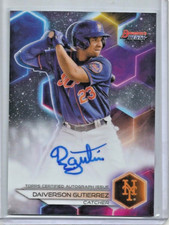 Daiverson Gutierrez 2023 Bowman's Best Autograph
