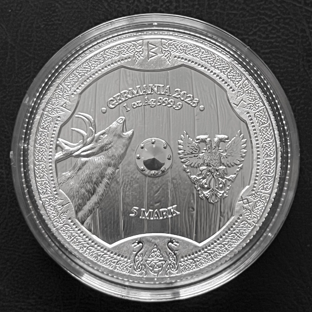 2024 ゲルマニア スコール銀貨　1オンス BU 2024 ゲルマニア スコール銀貨 1オンス BU
