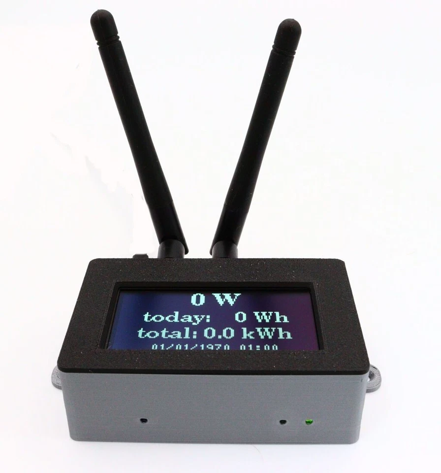 DIAMEX OpenDTU DX-DTU für Hoymiles Wechselrichter ESP32-S3 8MB mit 2.42" MAX-Display