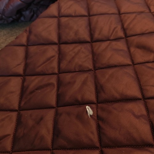 G-Star Jacket Mens Medium Quilted Meefic Full Zip Brown Hooded Outdoors Warm - Picture 11 of 14
