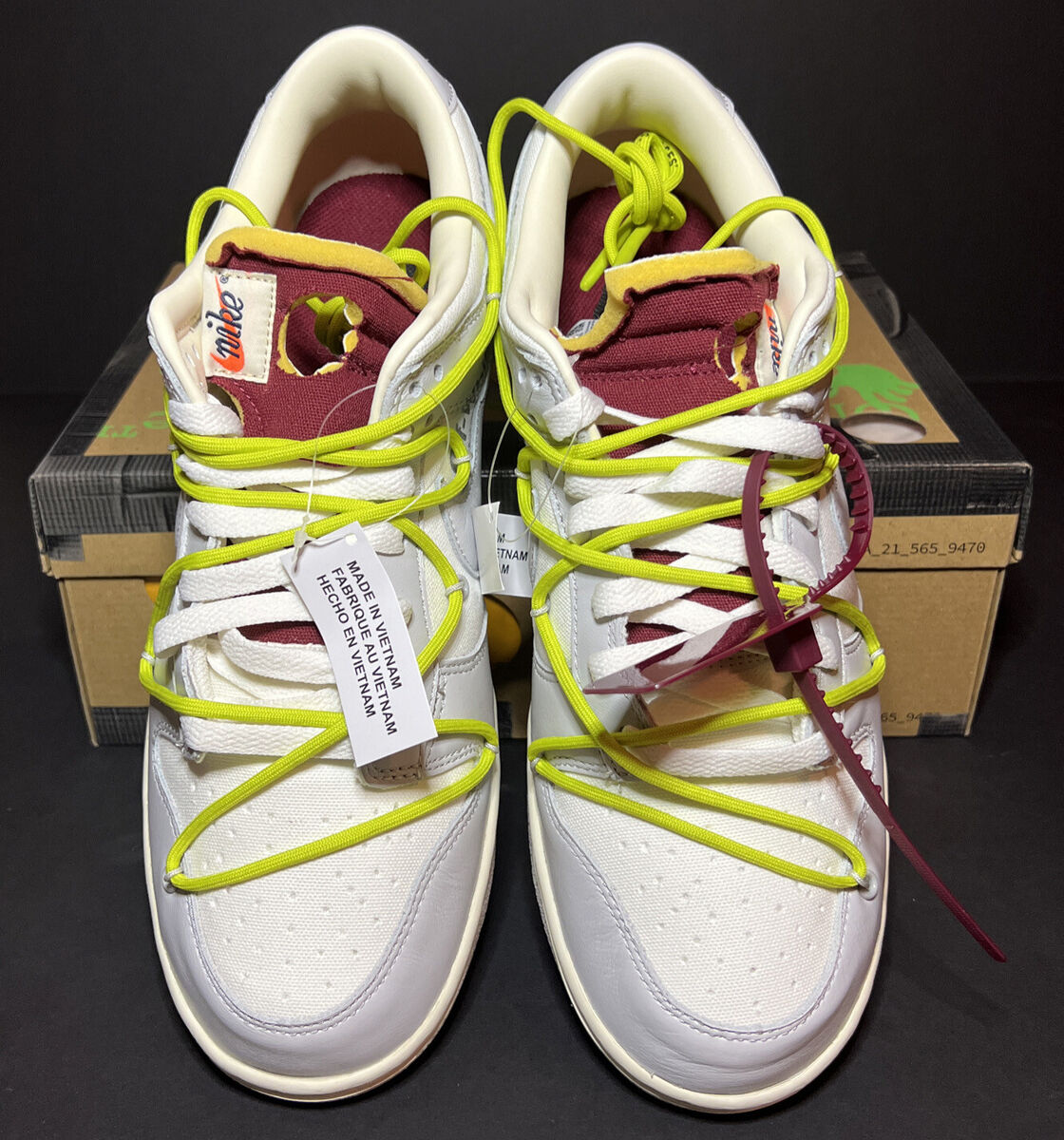 ✓ Nike Dunk Low x Off-White Lot 08 of 50 2021 Size 10.5 | eBay ✓ Nike Dunk Low x Off-White Lot 08 of 50 2021 Size 10.5 | eBay